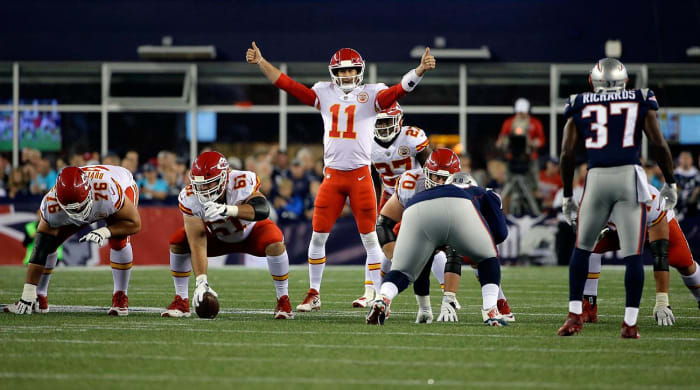 Kansas City Chiefs quarterback Alex Smith.
